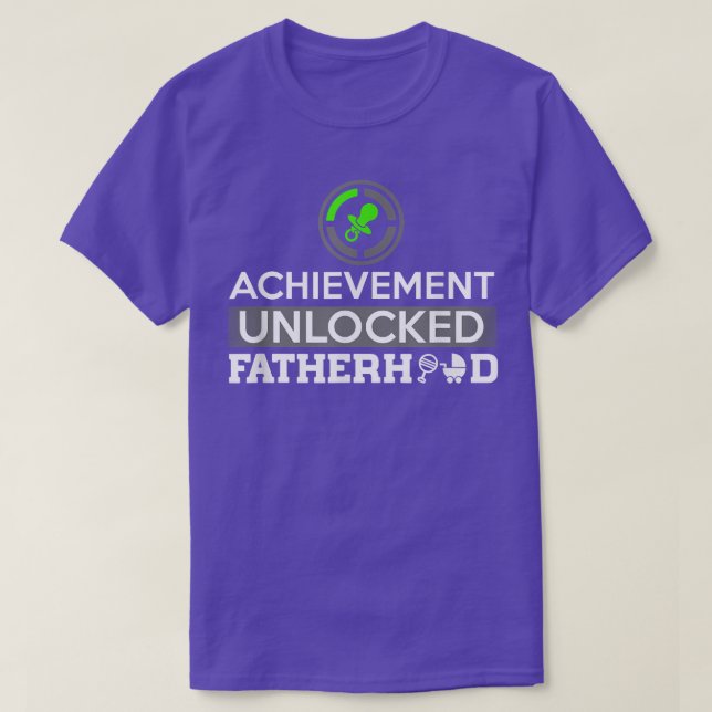 Erstmaliger Vater - Vater zu sein - Erster Vaterta T-Shirt (Design vorne)