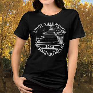 Erstmaliger Wanderweg Manitou Incline 20XX Tri-Blend Shirt