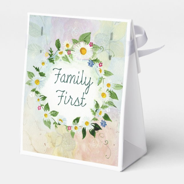 Erstmaliges inspirierendes Zitat Geschenkschachtel (Rückseite)