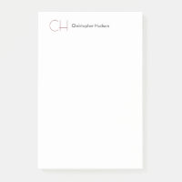 Erstmaliges Monogramm Modernes, Minimalistisches S