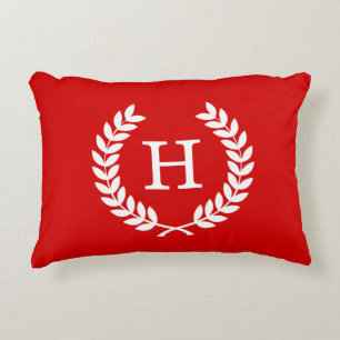 Erstmaliges Monogramm Zierkissen