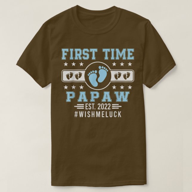 Erstmaliges Papaw Est T-Shirt (Design vorne)