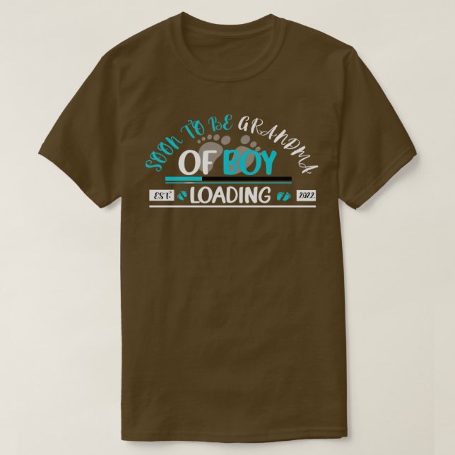 Erstmals Oma von Jungen bald zu Oma nach dem 2. T-Shirt (Design vorne)