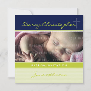 ERSUCHT FOTO CHRISTENING, Glaube 5SQ Einladung