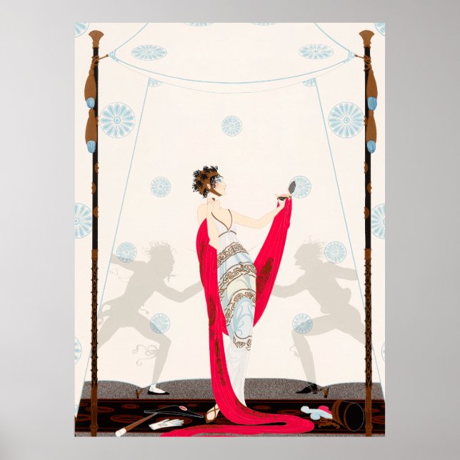 Erté - Der Duel Poster (Vorne)