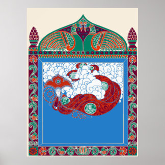 Erté - Die 20er Jahre erinnern an Suite, Russland Poster