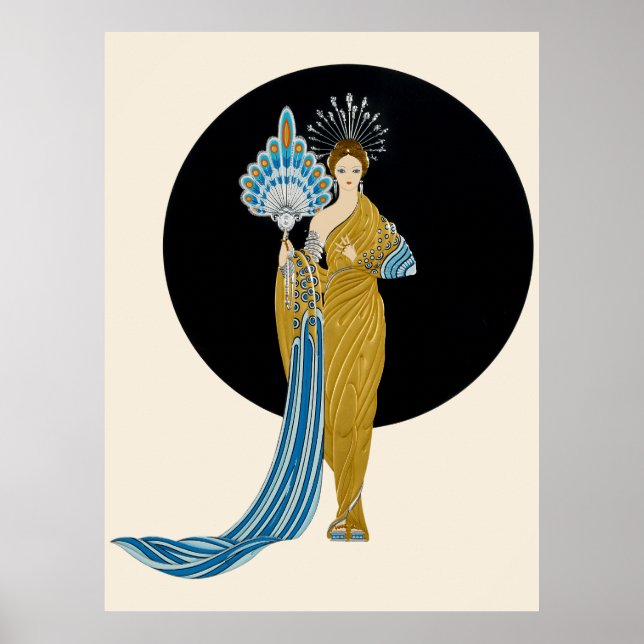 Erté - Legends Suite, Athena Poster (Vorne)