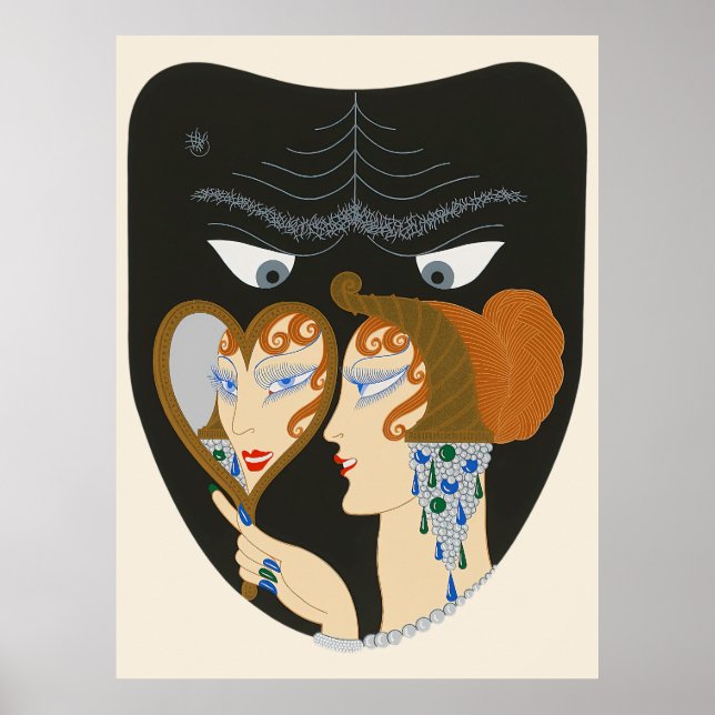 Erté - The Siven Deadsins Suite, Envy Poster (Vorne)