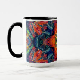 Erthy Warm Energy Kaleidoscope Gradient Tasse