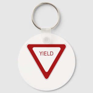 Ertrag-Zeichen Schlüsselanhänger