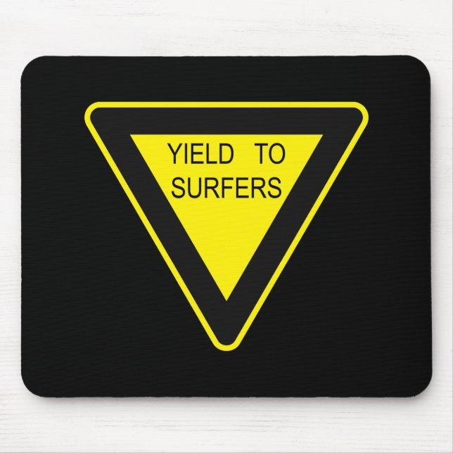 ERTRAG ZUM SURFER-ZEICHEN MOUSEPAD (Vorne)