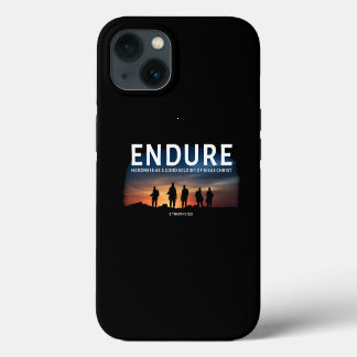 Ertrage Härte als ein guter Soldat Jesu Christi iPhone Hülle