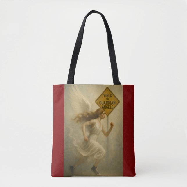 Ertrage Schutzengel Tasche (Vorderseite)