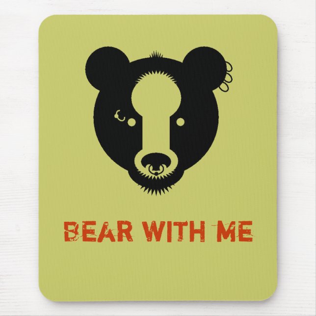 ertragen Sie mich Mousepad (Vorne)