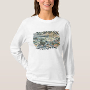Eruption eines Vulkans auf Martinique T-Shirt