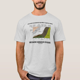 Eruptiv die Geologe-glücklichsten Leute sind Glü T-Shirt