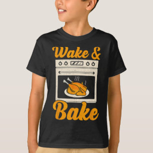 Erwache Ke Turkey Festmahl Abendessen Koch Lustig T-Shirt