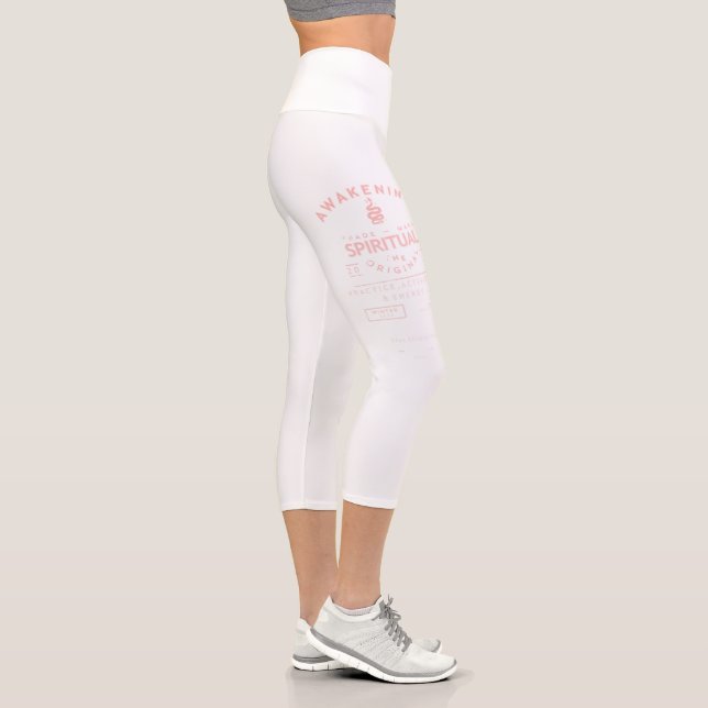 Erwachen der Spiritualität Capri Leggings (Rechts)