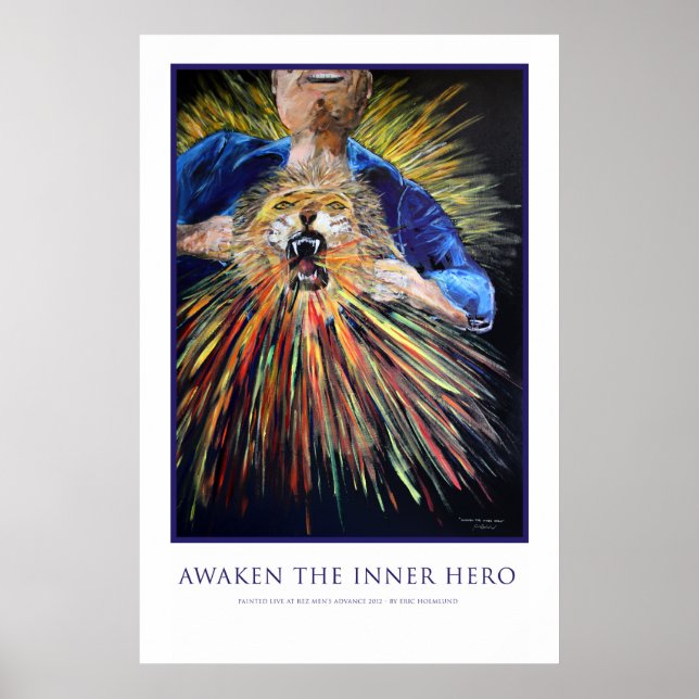 Erwachen des inneren Helden Poster (Vorne)