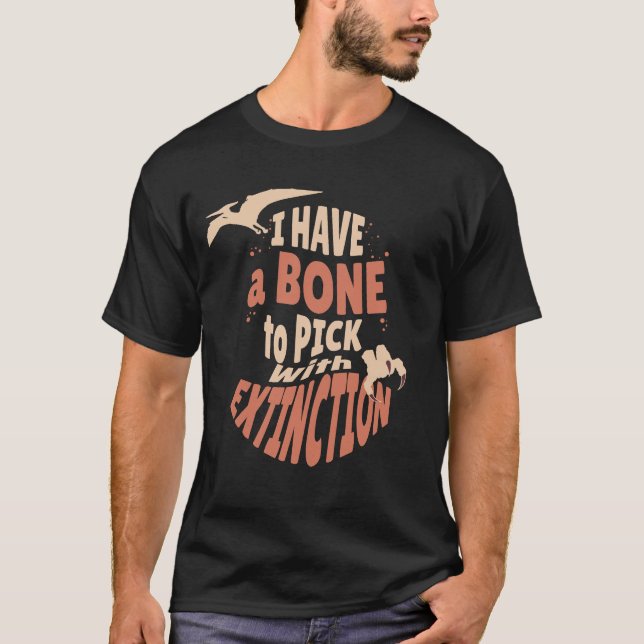 Erwachsene Dinosaur T-Rex Dino Lover Paleontologe T-Shirt (Vorderseite)