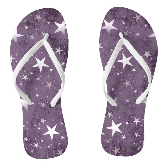 Erwachsene, dünne Strap Flip Flops/Stars Flops (Fußbett)