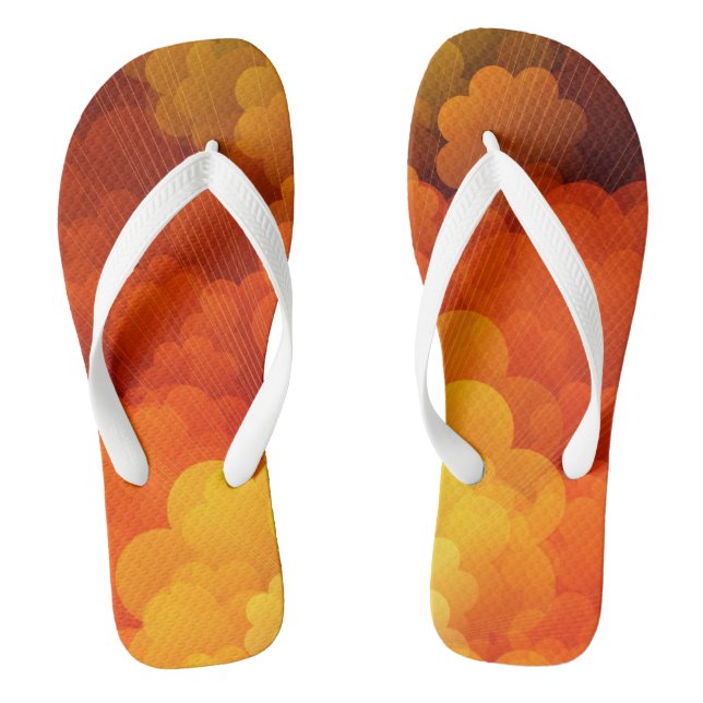 Erwachsene Flip Flops, breite Streifen Flops (Fußbett)