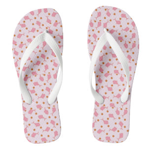 Erwachsene Flip Flops, breite Streifen Flops