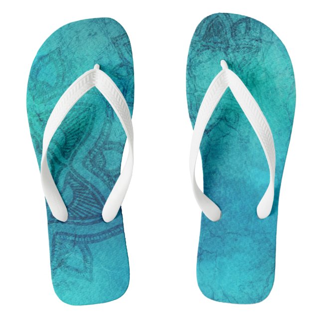 Erwachsene Flip Flops, breite Streifen Flops (Fußbett)