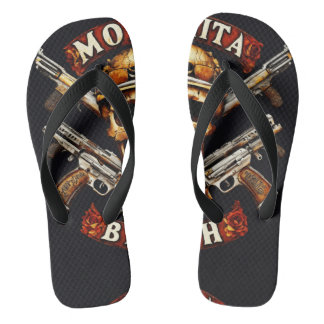 Erwachsene Flip Flops, breite Streifen Flops