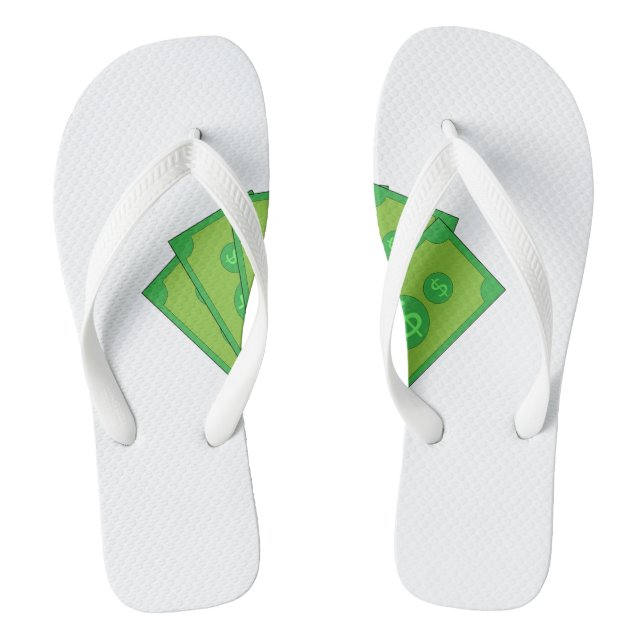 Erwachsene Flip Flops, breite Streifen Flops (Fußbett)