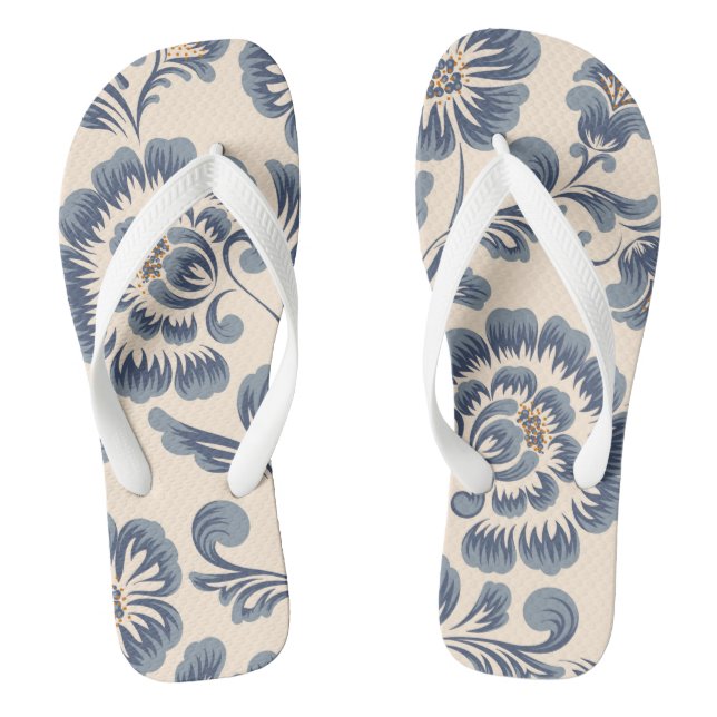 Erwachsene Flip Flops, breite Streifen Flops (Fußbett)