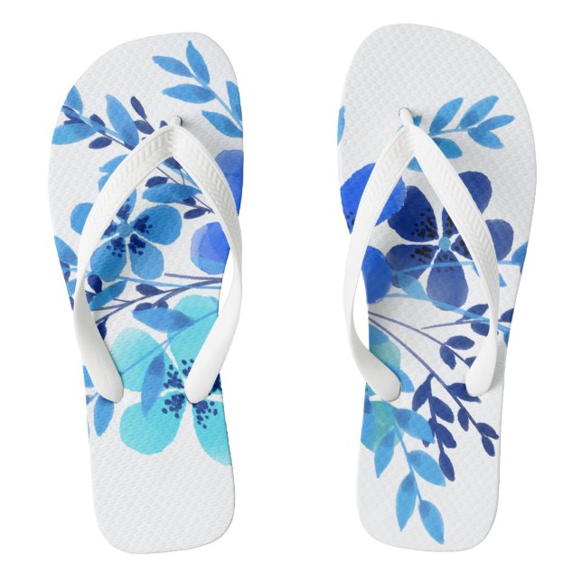 Erwachsene Flip Flops, breite Streifen Flops (Fußbett)