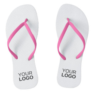 Erwachsene Flip Flops, schlanke Rippen Weiße Fußbe Flip Flops