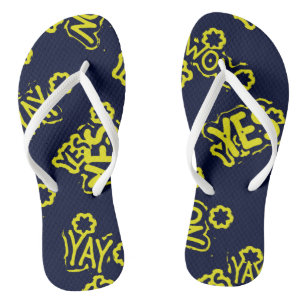 Erwachsene Flip Flops, schmale Riemen Flops
