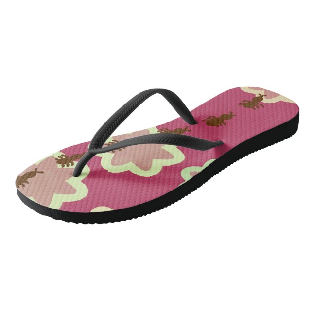 Erwachsene Flip Flops, Slim Rips Flip Flops (Schrägansicht)