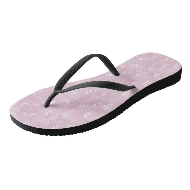 Erwachsene Flip Flops, Slim Rips Flip Flops (Schrägansicht)