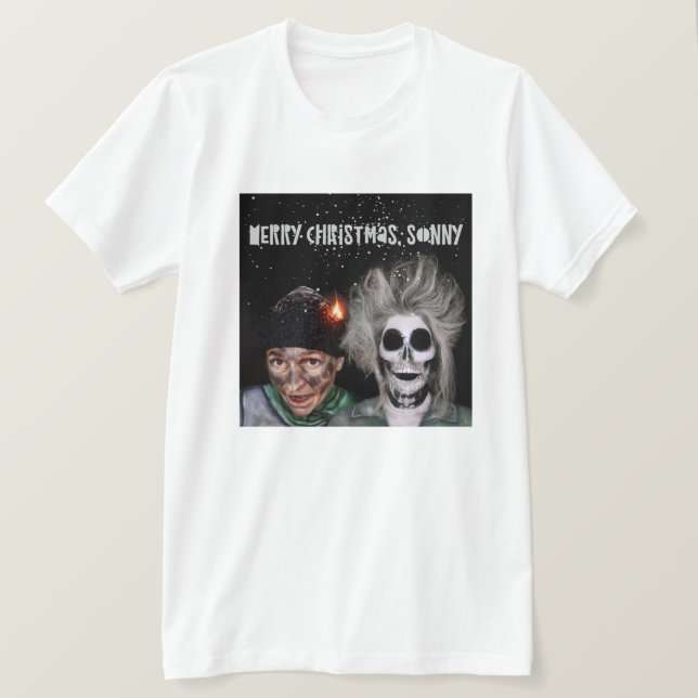 Erwachsene Frohe Weihnachten T - Shirt (Design vorne)