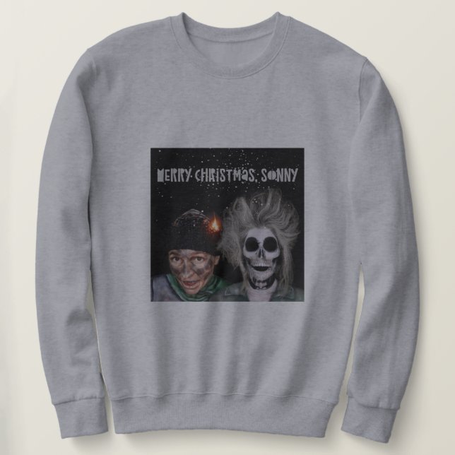 Erwachsene Frohe Weihnachts-Crew Neck Sweatshirt (Design vorne)