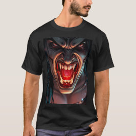 Erwachsene halloween costume vampire man zähne T-Shirt