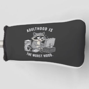 Erwachsene ist die schlechtere Hood Funny Raccoon  Golf Headcover