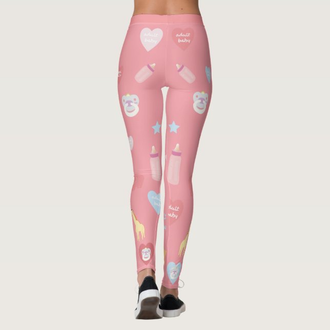 Erwachsene Leggings der Baby-Gamaschen (Rückseite)