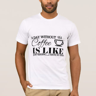 Erwachsene Männer und Frauen Kaffeeliebhaber lusti T-Shirt
