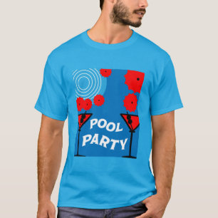 Erwachsene Pool Partys T - Shirt