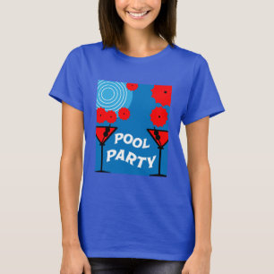 Erwachsene Pool Partys T - Shirt