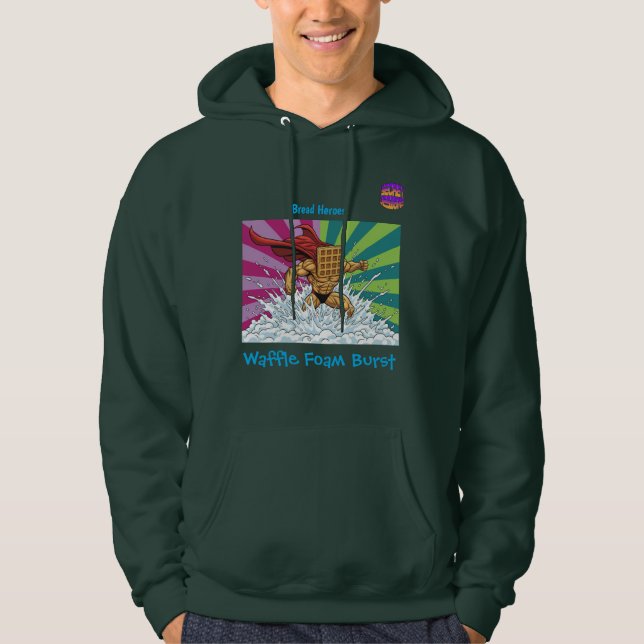 Erwachsene Pullover Hoodies Brot Helden Größe Larg (Vorderseite)