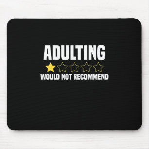 Erwachsene überbewertet mousepad