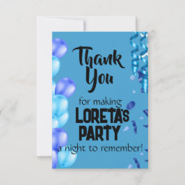 Erwachsene Überraschung Geburtstag Danke Karte