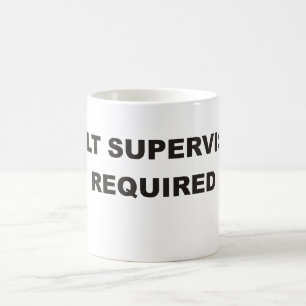 Erwachsene Überwachung erforderliches Mug.1 Kaffeetasse