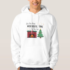 Erwachsene Wunderbarste Zeit Des Jahres Hoodie