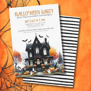 Erwachsenen-Kostüm-Party Halloween Einladung